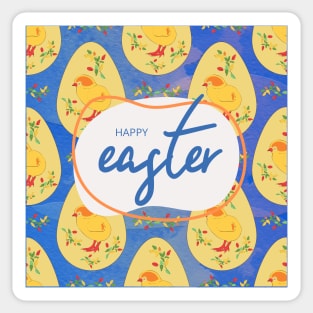 Happy Easter to Every Bunny | one cute chick Sticker